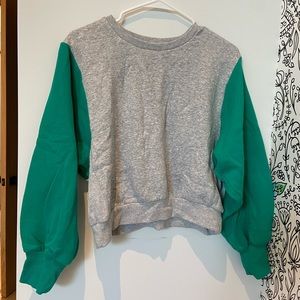 Two-Tone Sweatshirt
